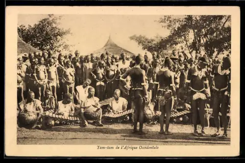 AK Tam-tam de l`Afrique Occidentale