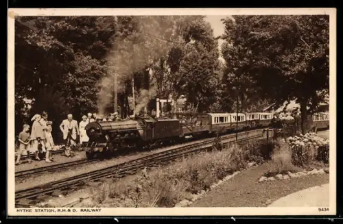 AK Hythe Station, R.H. & D. Railway, Kleinbahn