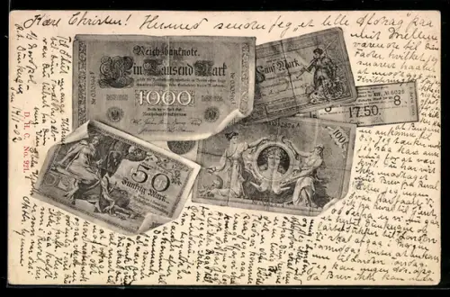 AK Reichsbanknoten und Pfandbrief