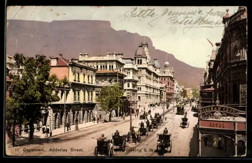 AK Capetown, Adderley Street, looking S. W.