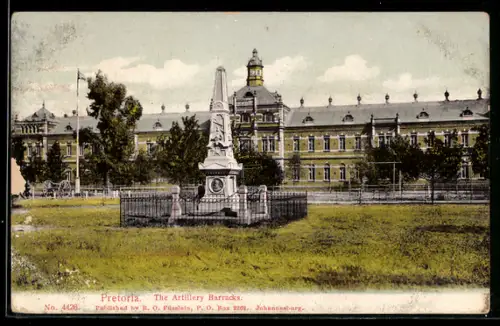 AK Pretoria, The Artillery Barracks, Memorial