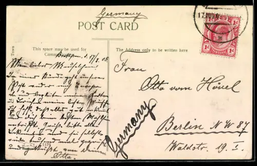 AK Rondebosch, Groote Schuur, Back View