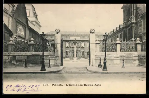 AK Paris, L`École des Beaux-Arts