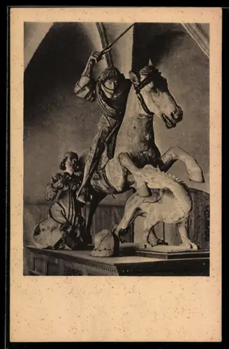 AK Lübeck, Museum für Kunst- u. Kulturgeschichte, Henning von der Heide, St. Jürgensgruppe