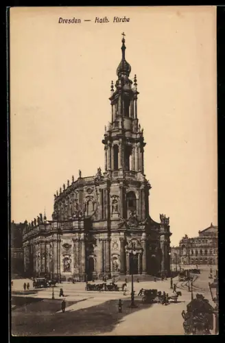 AK Dresden, Kath. Kirche