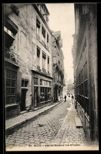 AK Blois, Vieilles Maisons rue St.-Lubin