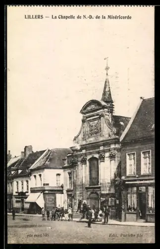 AK Lillers, La Chapelle de N.-D. de la Miséricorde