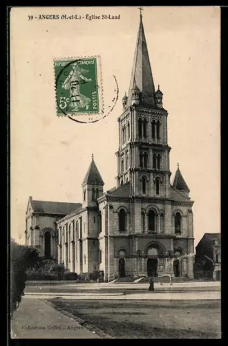AK Angers /M.-et-L., Église St-Laud
