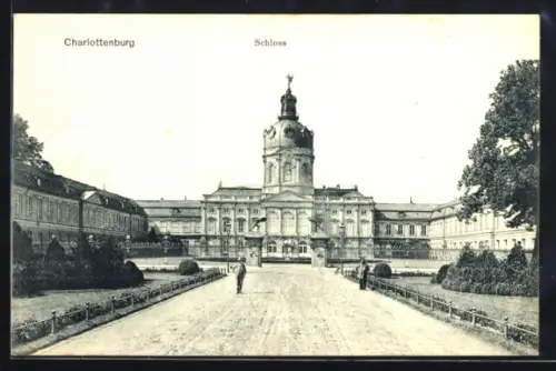 AK Berlin-Charlottenburg, Schloss, Frontansicht