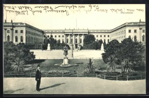 AK Berlin, Universität mit Anlagen