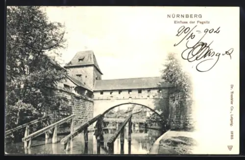 AK Nürnberg, Einfluss der Pegnitz