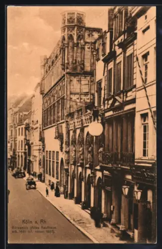 AK Köln a. Rh, Gürzenich, Altes Kaufhaus