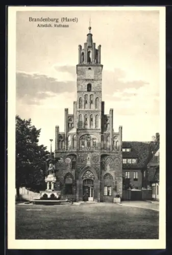 AK Brandenburg /Havel, Altstadt, Rathaus