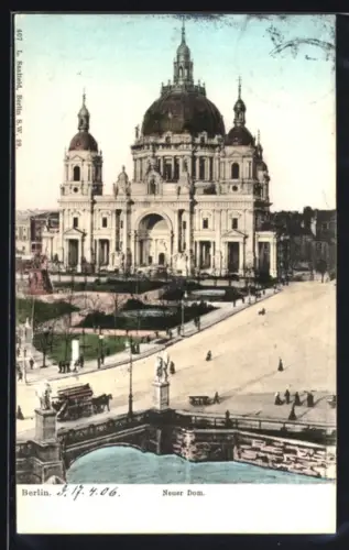 AK Berlin, Neuer Dom aus der Vogelschau