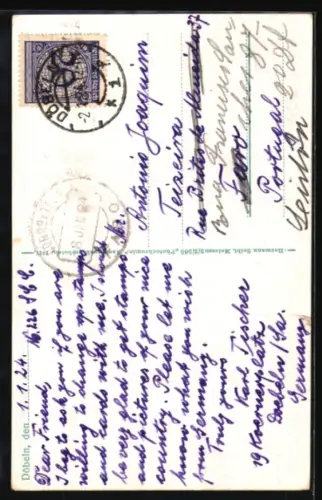 AK Döbeln, Nikolaikirche, Rathaus