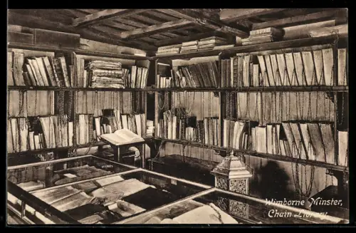 AK Wimborne, Wimborne Minster, Chain Library