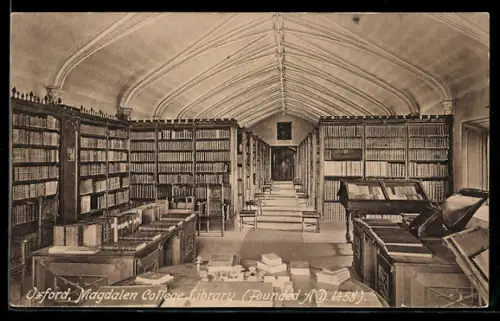 AK Oxford, Magdalen College Library