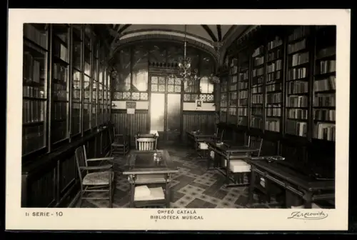 AK Orfeó Català, Biblioteca Musical