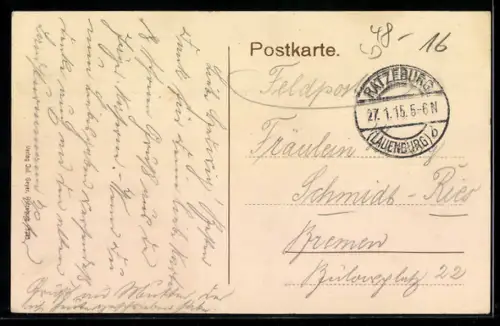 AK Ratzeburg, Stadtkaserne mit Soldaten