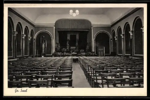 AK Ratzeburg, Hotel Fürst Bismarck, Bes. O. Hennings, Gr. Saal