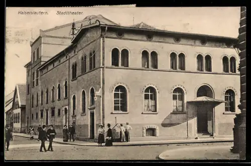 AK Kaiserslautern, Stadttheater in der Gasstrasse