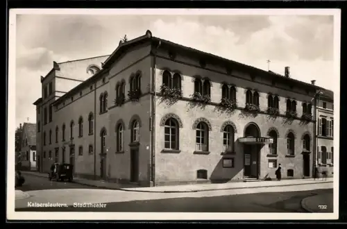 AK Kaiserslautern, Stadttheater in der Gasstrasse