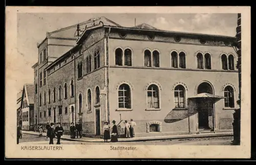 AK Kaiserslautern, Stadttheater in der Gasstrasse