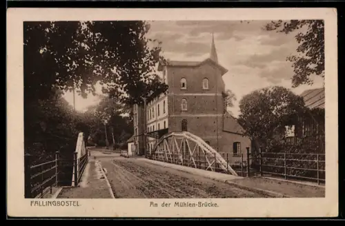AK Fallingbostel, An der Mühlen-Brücke