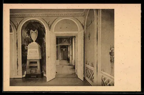 AK Lübeck, Behnhaus, Gang im Erdgeschoss, Königstrasse 11