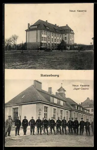 AK Ratzeburg, Neue Kaserne, Jäger-Casino