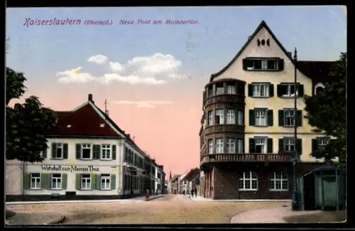 AK Kaiserslautern, Gasthaus zum Mainzer Thor