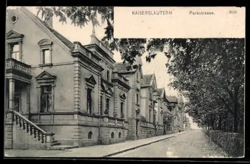 AK Kaiserslautern, Blick in die Parkstrasse