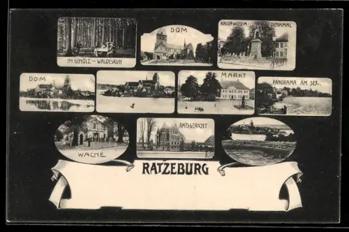 AK Ratzeburg, Amtsgericht, Dom, Markt