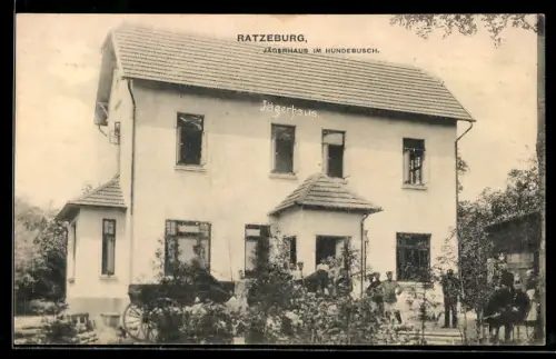 AK Ratzeburg, Hotel Jägerhaus im Hundebusch
