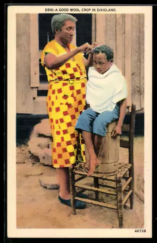 AK Dixieland, Mutter schneidet ihrem Sohn die Haare
