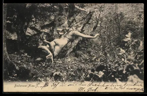 AK Badersee, Tauchende Badersee-Nixe