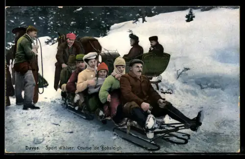 AK Davos, Sport d`hiver, Course de Bobsleigh