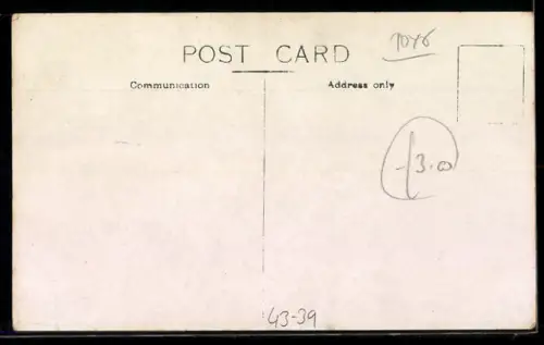 Foto-AK Modell-Segelflugzeug auf einem Tisch