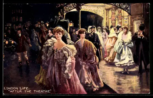 AK London, After the Theatre, London Life