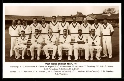 AK West Indies Cricket Team, 1957