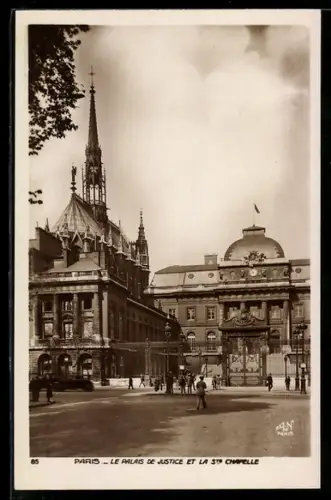 AK Paris, Le Palais de Justice et la Ste Chapelle