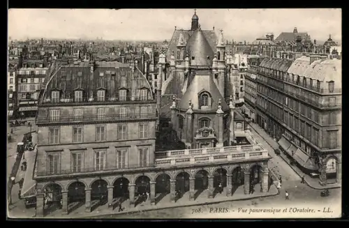 AK Paris, Vue panoramique et l`Oratoire