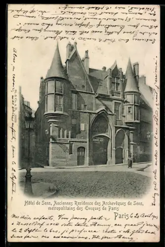 AK Paris, Hôtel de Sens