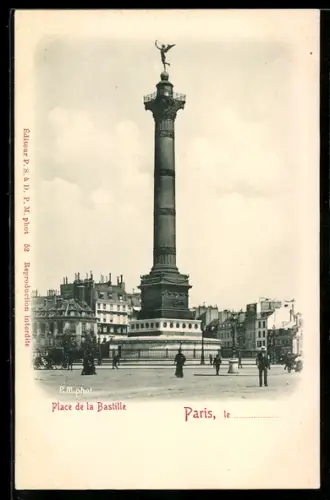 AK Paris, Place de la Bastille