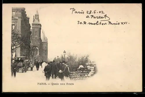AK Paris, Quais aux fleurs