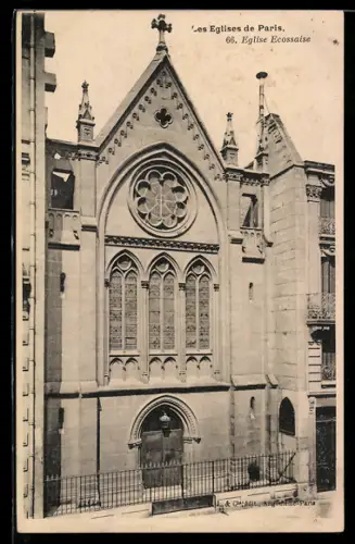 AK Paris, Eglise Ecossaise