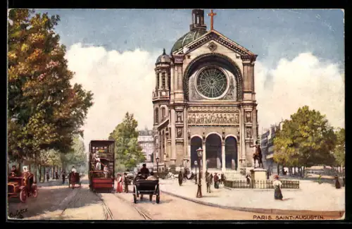 AK Paris, Saint-Augustin