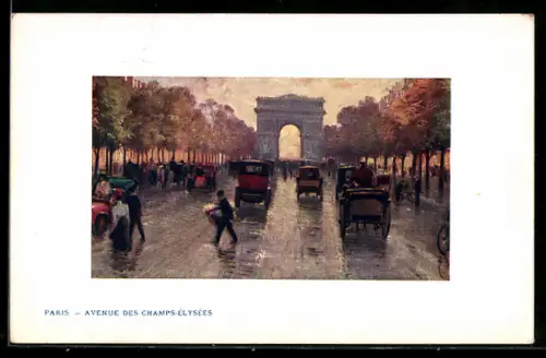 AK Paris, Avenue des Champs-Élysées