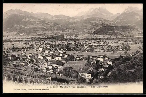 AK Monthey, Vue générale et les Diablerets