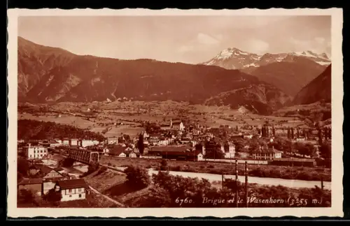 AK Brigue, Panorama et le Wasenhorn